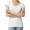 Gildan Softstyle V-Neck T-Shirt, Women's Lightweight Cotton Tee for Custom Printing & Crafts
